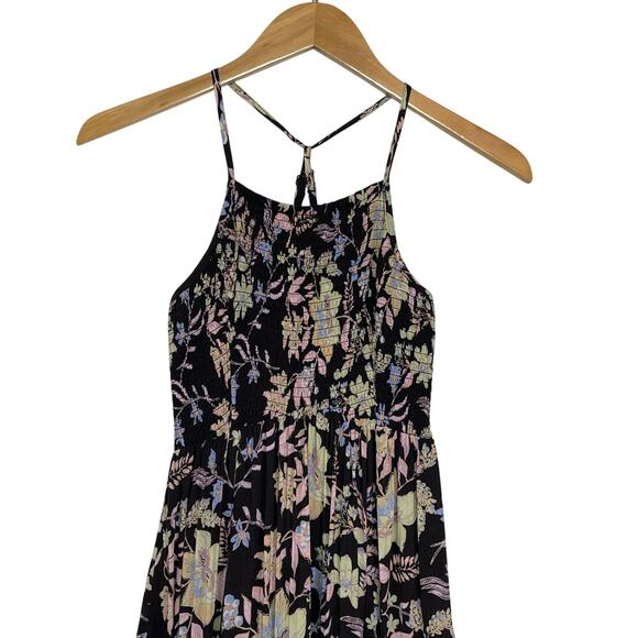 FREE PEOPLE Women’s Heat Wave Floral Printed Maxi Racerback Dress XS - Picture 3 of 6